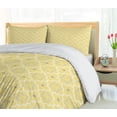 thumbnail image 5 of Ambesonne Quatrefoil Duvet Cover Set, Pattern with Moroccan, 2-Calking, Pale Yellow, 5 of 6