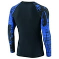 thumbnail image 2 of Mafoose Compression Long Sleeve Shirts Rash Guard Athletic T-Shirt for Sports Blue 3XL, 2 of 3