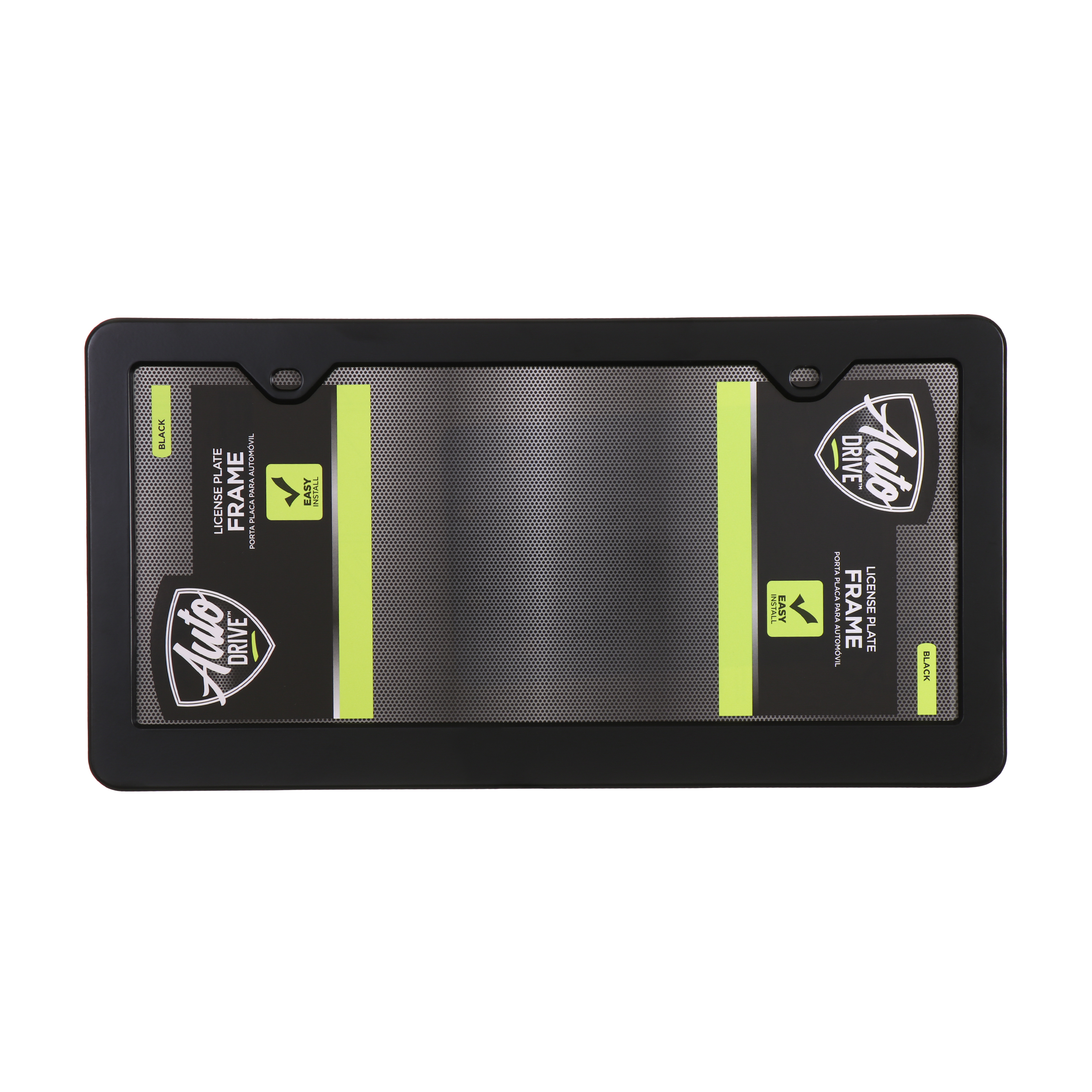 Auto Drive Black Metal License Plate Frame photo 5