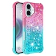thumbnail image 2 of Funda para iPhone 16 Plus Transparente con Brillos Carcasa Protectora Antigolpes con Glitter Brillante, 2 of 5