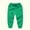 Green, variant on ZZwxWA Toddler Clothes Girls Boy's Sweatpants Baby Cotton Pull on Jogger Pants Kids Solid Elastic Waist Loose Athletic Trousers
