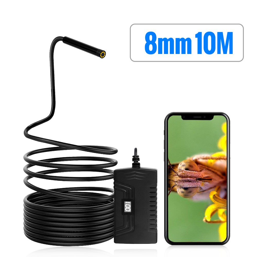 Wireless Camera HD1080p WiFi Borescope Inspection Camera Waterproof