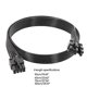 thumbnail image 5 of 8 Pin To 8 Pin (6+2) Gpu Modular Power Supply Cable 50/60/70/100cm Length, 5 of 5