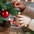 thumbnail image 2 of Adorno de árbol de Navidad personalizado, regalo familiar, adorno colgante de acrílico, adorno navideño familiar de amor, Navidad 2024, 2 of 5