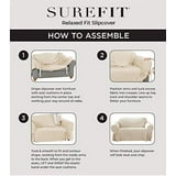 Sure Fit Cotton Duck Ottoman Slipcover - Walmart.com