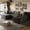 Gray, variant on MOONMISS Small Modular Sectional Sofa with Movable Chaise and Ottoman,U-Shaped Boneless Cloud Couch for Living Room Apartment,Gray(Right Facing Chaise)