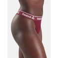 thumbnail image 3 of Reebok Women’s Pro-Series Thong Underwear, 3-Pack, Size S - 2XL, 3 of 7