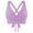 Z1-Purple, variant on Bikini Top Women Lace Up Swimwear Tops Underwire Full Coverage Bikini Top Push Up Swim Crop Top Tie Back Bathing Suit Tops Swim Bras for Women Purple L