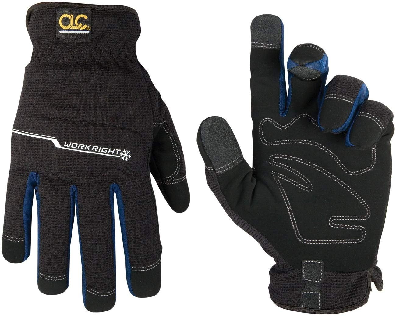 Custom Leathercraft Handyman Flex Grip Work Gloves – XX Large With Clarino Leather Palms