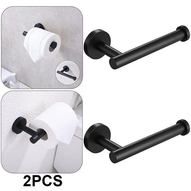 Soporte papel higiénico - Soporte papel higiénico montaje en pared acero inoxidable 304