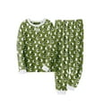 thumbnail image 2 of MINTREUS Womens Christmas Fannel Fuzzy Pajamas - Plush Fleece Set with Pockets | Holiday Gift & Toasty Loungewear, 2 of 6