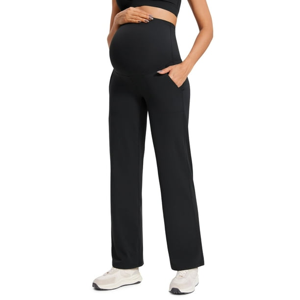 Pantalones anchos para maternidad CRZ YOGA Butterluxe Over Belly