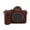 Coffee, variant on GadgetCom Camera Case Compatible with Alpha A7M3 A7R3 A7 Mark III , Anti-Slip Soft Silicone Shell Protective Cover