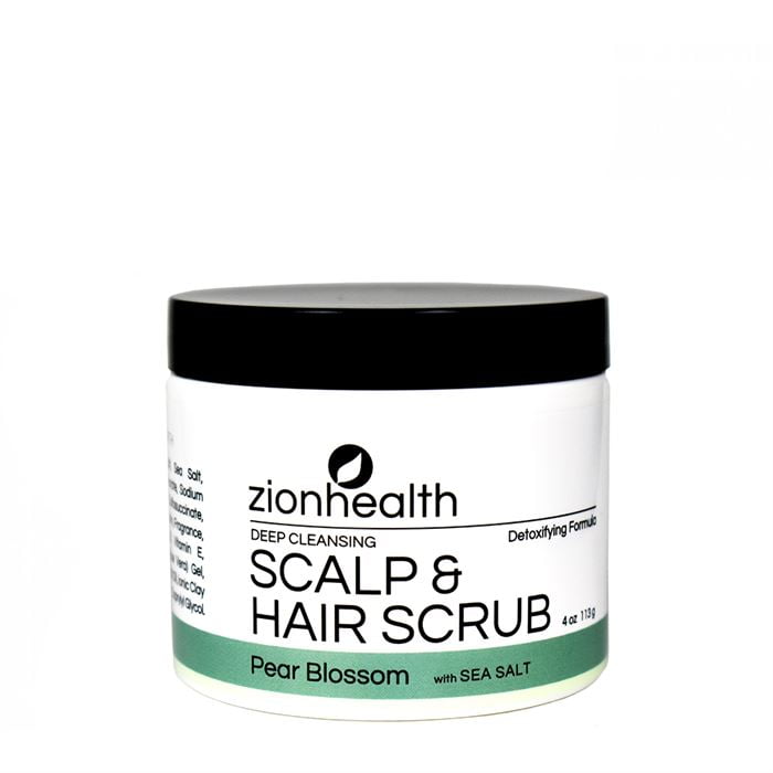 Deep Cleansing Scalp & Hair Scrub Pear Blossom with Sea Salt