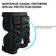 thumbnail image 5 of Almohadilla Protección Cadera Unisex Ajustable para Adultos Patín Esquí (M Adolescente), 5 of 7