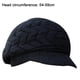 thumbnail image 2 of Gorro informal de punto cálido de invierno para mujer con visera MFZFUKR CPB-YY994-1, 2 of 5
