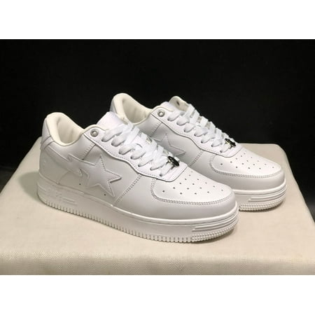 

BAPE patent camouflage suede sneakers low-top casual skate shoes street trend couple sneakers for both men and women