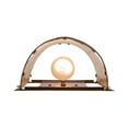 thumbnail image 2 of Meyda Tiffany 136272 Whispering Pines 2 Light 15" Tall Wall Sconce - Rust, 2 of 4