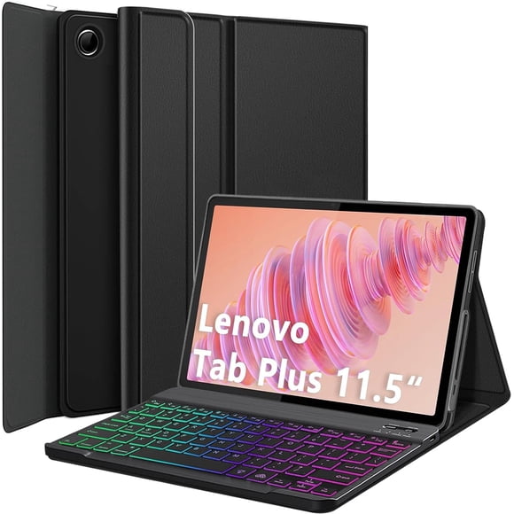 Funda de teclado Nanhent para Lenovo Tab Plus 11.5 2024 con teclado