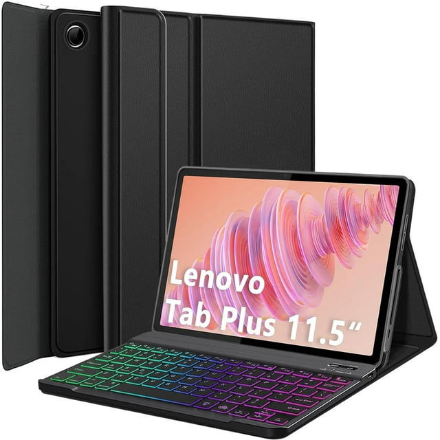 Funda de teclado Nanhent para Lenovo Tab Plus 11.5 2024 con teclado