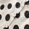 thumbnail image 6 of WOYY Toddler Girls Polka Dot Outfit Short Sleeve Shirt and Wide-Leg Pants, Sizes 2-8, 6 of 8