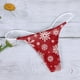thumbnail image 4 of WILLBEST Calzon Menstrual Para Niña G String Tangas Para Las Mujeres Bragas De Algodón Stretch T Volver Tangas Low Rise Hipster Ropa Interior Sexy, 4 of 4