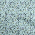 thumbnail image 1 of oneOone Polyester Spandex Light Blue Fabric Asian Suzani Craft Projects Decor Fabric Printed By The Yard 56 Inch Wide, 1 of 5