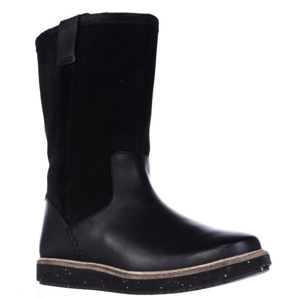 clarks mid heel boots
