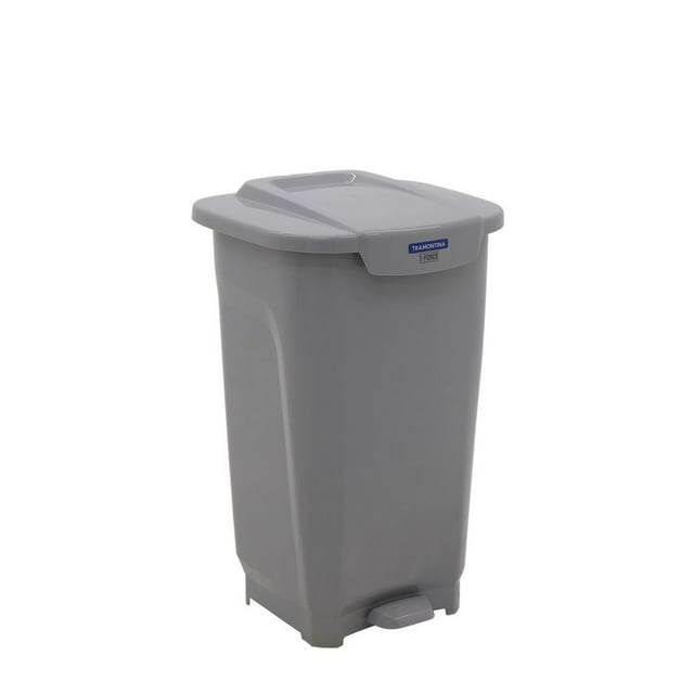 Basurero Tramontina T Force Polipropileno 50 L Gris TRAMONTINA 92813210