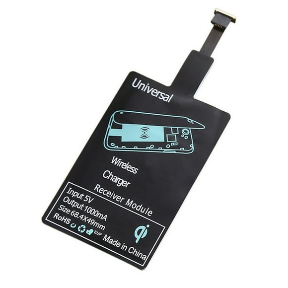 Injueey Reemplazo del módulo del receptor del adaptador de carga inteligente tipo c del inalámbrico para / Android Cables de audio/vídeo Android inverso