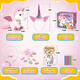 thumbnail image 2 of 21pcs Juguete De Peluches Unicornio+collar,regalo Para Niñas Xtellar blanco, 2 of 4