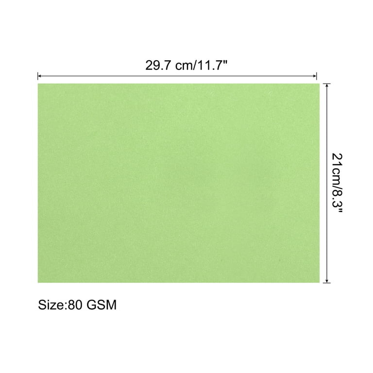 Uxcell Colored Copy Paper 8.3x11.7