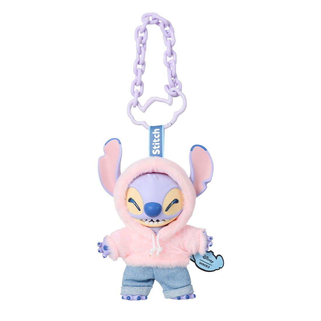 Miniso Disney Stitch Street Blind Box 15.5cm Plush Keychain Miniso Disney Stitch Street Blind Box 15.5cm Plush Keychain