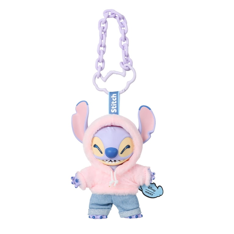 Miniso Disney Stitch Street Blind Box 15.5cm Plush Keychain
