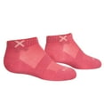 thumbnail image 3 of ODD SOX Basix Athletic Ankle Socks Salmon Heather Cushioned Footbed, Breathable Knit, Arch Support,, 3 of 6