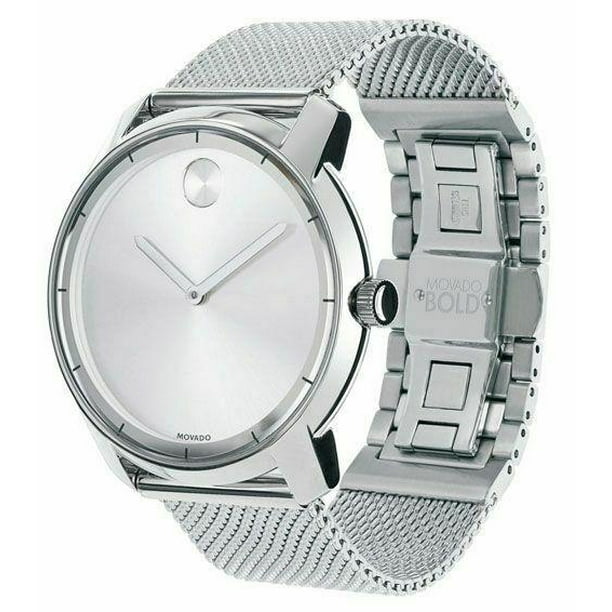 Movado stainless steel bracelet watch sale