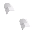 thumbnail image 2 of Ounissouiy Cake Corner Screed Cake Smoother Pulidor Cake Smooth Tools Gran angular Smoother Plastic Fondant Mold Baking Accessories blanco 8.3 cm 2piezas Ounissouiy CBP053535, 2 of 5