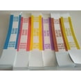 90 Self Sealing Currency Straps/Bands 100 500 1000 2000 5000