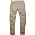 thumbnail image 3 of Pant Match para hombre, delgado, cónico, elástico, casual 8060, caqui, 3 of 5