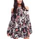 thumbnail image 1 of Free People Drift Away Boho túnica blusa para mujer, negro, grande Free People Sayo, 1 of 1