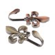 thumbnail image 5 of 2 unids cortina borla gancho flores de ciruelo for el gancho de tela de gancho cortina cortina puerta ganchos de pared accesorio 10 * 5,5 cm, 5 of 7