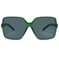 thumbnail image 1 of Gafas de Sol Cuadradas Grandes Dollger Verdes para Mujeres y Hombres, 1 of 5