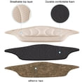 thumbnail image 4 of Adhesive Back of Heel Cushion Pads, Heel Grips Inserts for Loose Shoes, Reusable Heel Guards Liners, 6PCS-skin colour, 4 of 7