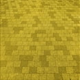 thumbnail image 1 of Ahgly Company Machine Washable Indoor Square Transitional Dark Golden Rod Brown Area Rugs, 8' Square, 1 of 7