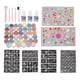 thumbnail image 2 of Juego De Purpurina Para El Cuerpo, Juego De Purpurina Temporal Solidez Versátil Color Rápido Reutilizable 81 Patrón Lavable Para Fiesta Para Niños ANGGREK Otros, 2 of 8