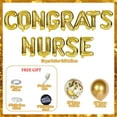 thumbnail image 4 of Nurse Graduation Party Decorations 2023, Congrats Nurse Foil Balloons Gold 16 Inch, Nursing Graduation Party Supplies Nurse Balloons Decor for Congrats Nurse Medical School Graduation Party, 4 of 7