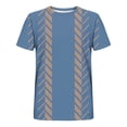 thumbnail image 4 of KIHOUT Men's Cotton Blend Short Sleeve Crew Neck Tees, Graphic Printed T-shirt Loose Athletic T-shirts for Men, Moisture Wicking, 4 of 4