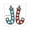 E, variant on 2025 Cross-border New Children's Christmas Luminous Tattoo Sticker Face Sticker Snowflake Waterproof Luminous Tattoo Sticker