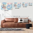 thumbnail image 5 of Happy Birthday Cute Kitten Persian with Cake Gifts Party Hat Horizontal Matte Canvas Poster Cat Lover Kitten Owner Gifts Wall Art Home Decor - 00029, 5 of 5