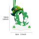 thumbnail image 1 of Colgante de sombrero navideño con 26 letras en inglés, 1 of 6